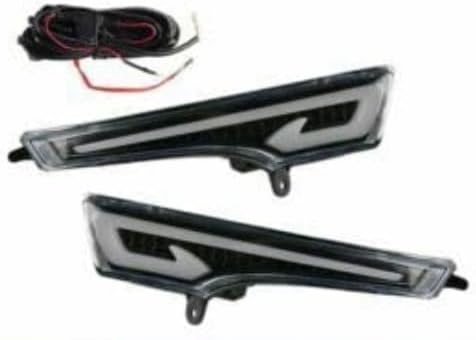 ya 13 9.15 baidi LED DRL Daytime Running Lights Front Turn Signal Lights for Nissan Altima 2