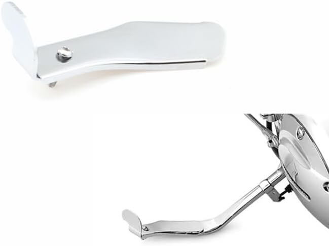 ya 2 8.15 Chrome Kickstand Side Stand Extension for Harley Sportster XL883 1200 2004-2010