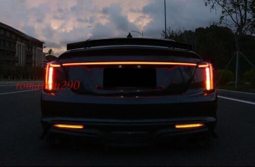 ya 4 8.14 for Cadillac CT5 2020 2021 LED rear fog light/brake light/turn light kit