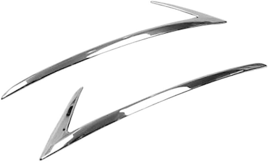 ya 4 8.24 baidi Chrome Rear Bumper Fog Light Lamp Cover Trim for Mazda CX-5 CX5 2017 2018-2021