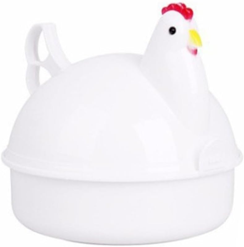 ya 14 9.20 baidi Chicken Shaped Egg er for Microwaves For 4 Eggs and Small Foods-1
