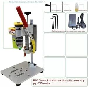 ya 28 10.13 baidi Drill Press Pision CNC Table Drilling Machine Portable Benchtop Driller-2