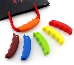 ya 14 9.20 baidi 2 Pcs Anti-sert Silicone Sleeve Shopping Grocery Bag Grip Holder-1