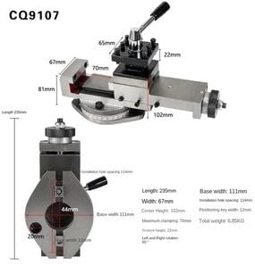 ya 28 10.13 baidi Lathe Special Tool Holder Assembly Small Machine Tool Holder Accessories-2
