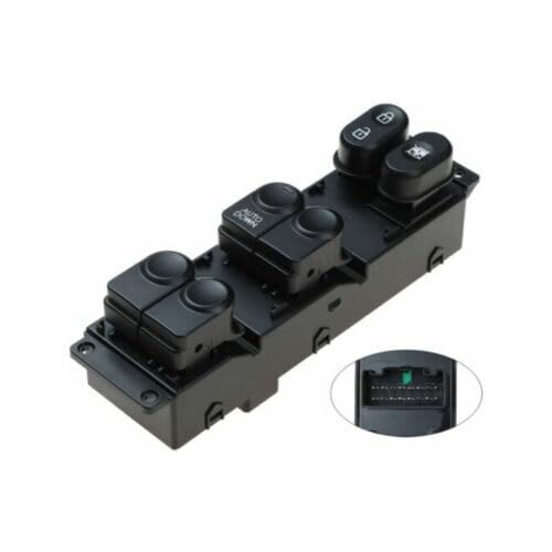 ya 4 8.8 Master Power Window Door Switch for 2011-2017 for Hyundai Accent 93570-1R111