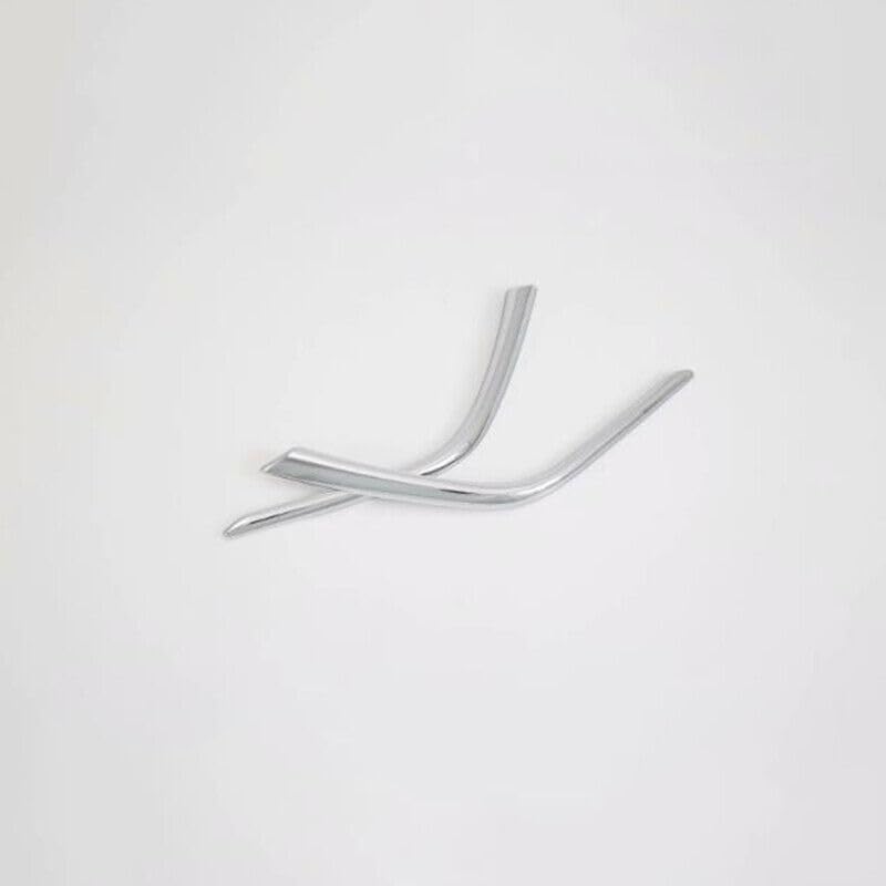 ya 4 8.14 Front Fog Lamp Light Eyebrow Cover Trim for Mitsubishi Outlander 2019-2021 2PCS
