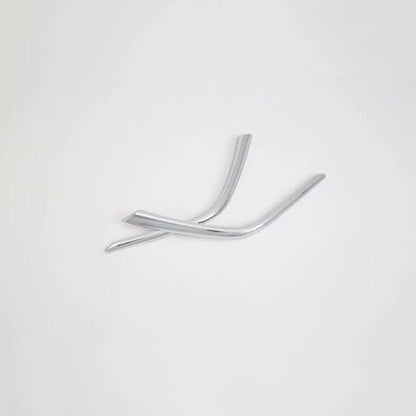 ya 4 8.14 Front Fog Lamp Light Eyebrow Cover Trim for Mitsubishi Outlander 2019-2021 2PCS