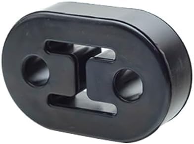 ya 28 10.13 zhengce 4Pcs Universal 2-Hole Car Muffler Hangers Brackets Rubber Black