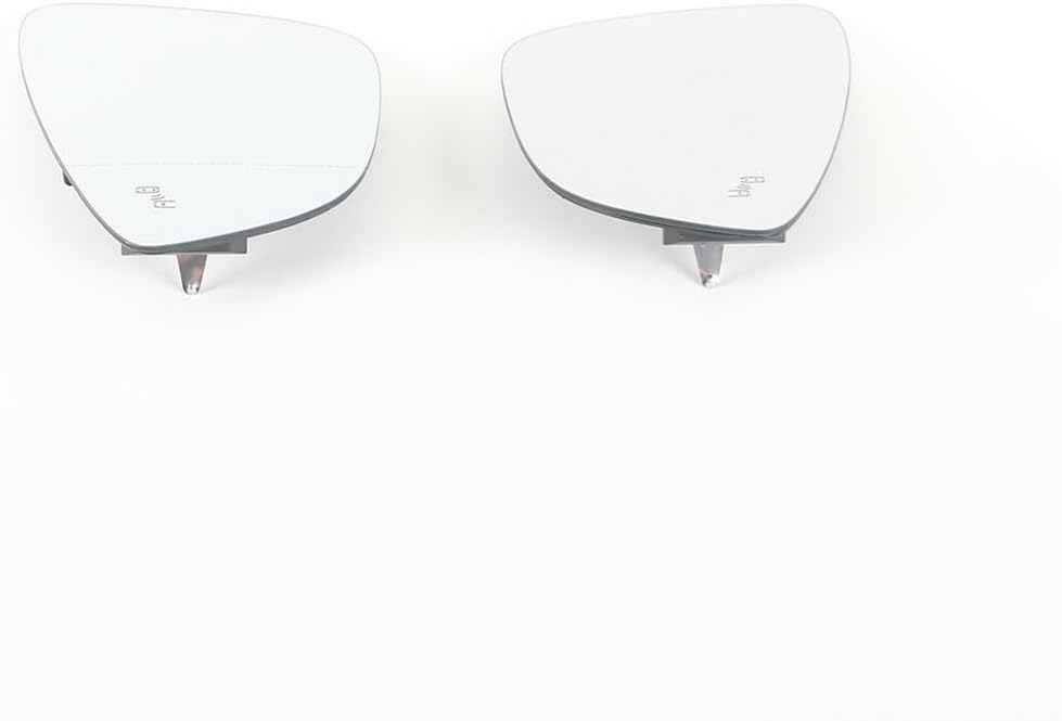 ya 11 9.14 baidiL&R Outside Rearview Mirror Glass Kit Fit for VW for Passat A3/US 2016-2021
