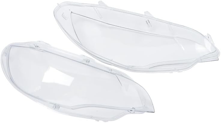 ya 4 8.10 Paar Scheinwerferglas Linsen Streuscheiben Abdeckung Fur for BMW E71 X6 2008-2014
