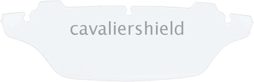 ya 23 10.7 baidi 7 Clear Wave Windshield Windscreen for Harley Touring Electra Glide 2014-up US