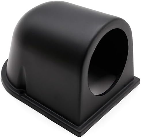 ya 4 8.14 Black 2 52mm Universal Single Hole DashBoard Gauge Pod Holder ABS