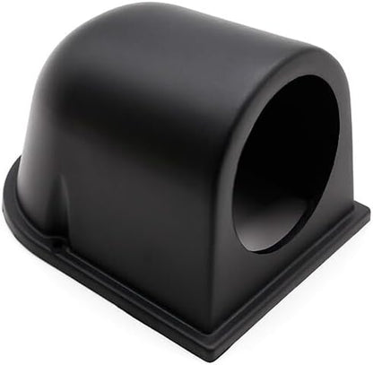 ya 4 8.14 Black 2 52mm Universal Single Hole DashBoard Gauge Pod Holder ABS