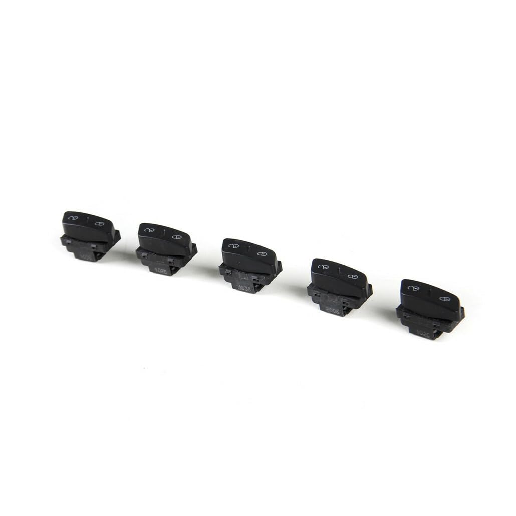 ya 4 8.8 Black Central Door Lock Switch Set Suitable for Tiguan for Jetta for Golf 1K0962125BREH