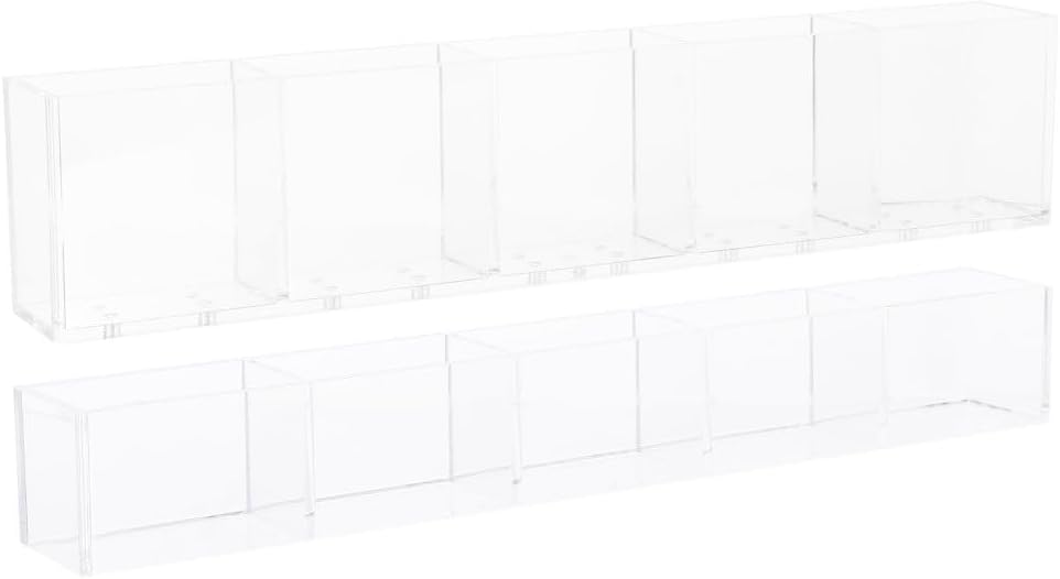 ya 26 10.21 baidi 1 Set Straw Holder For Cabinet Door: Acrylic Transparent Straw Dispenser