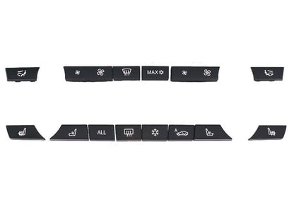 ya 3 8.24 baidi 14 Button keycap Repair kit air Conditioning Heater Switch Suitable for BMW F07 F10 F11 F01