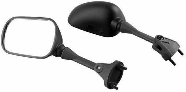 ya 2 8.15 Motorcycle Rear View Mirrors Black for Kawasaki ZX6R 2005-08 ZX10R 2004-08