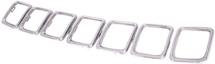 ya 13 9.15 zhengce 7-piece chrome mesh forming kit suitable for Jeep Compass 17-21 68351457AA