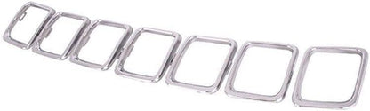ya 13 9.15 zhengce 7-piece chrome mesh forming kit suitable for Jeep Compass 17-21 68351457AA