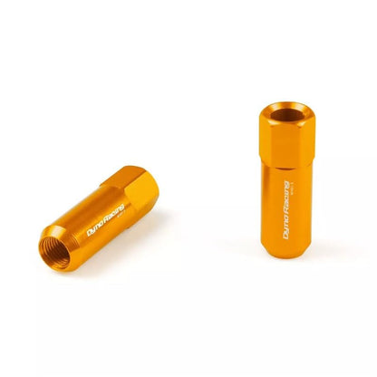 ya 10 9.16 baidi 20pcs M14X1.5 60MM Extended Tuner Racing Wheel Lug Nut Gold Forged Aluminum Gold
