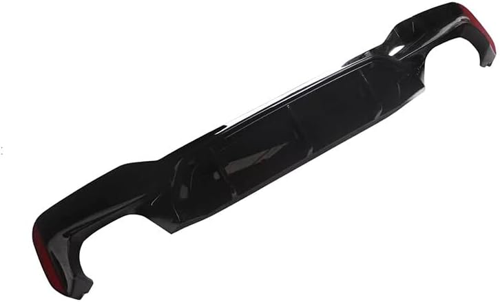 ya 2 8.15 for BMW G30 5 Series 2017-23 M Competition Style Gloss Blk Rear Bumper Diffuser