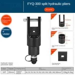 ya 28 10.13 baidi Portable Split Hydraulic Clamp CO-400 16-400mm2 Cable Lug Split Crimper-24