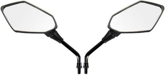 ya 2 8.15 2pcs Motorcycle Mirror 10mm Motorcycle Angle Adjustment Rear View Side Mirror