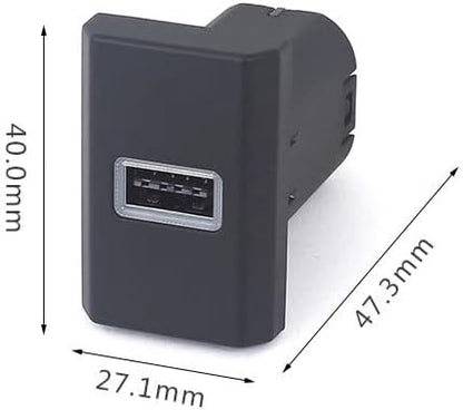 ya 13 9.15 baidi Convert USB-A QC 36W Port Socket For for Ford Transit Custom 2012-2017 Pre-facelift