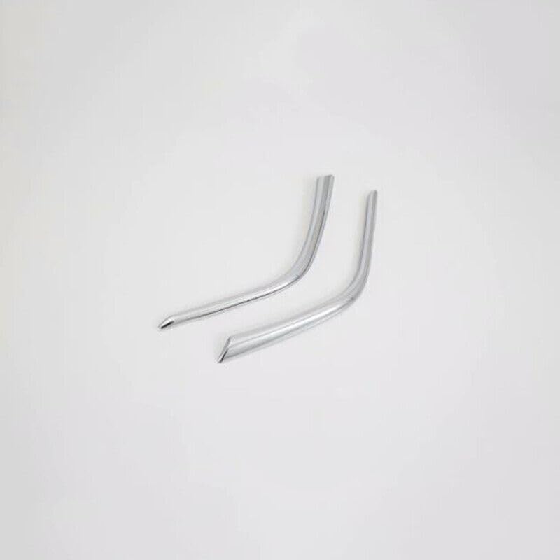 ya 4 8.14 Front Fog Lamp Light Eyebrow Cover Trim for Mitsubishi Outlander 2019-2021 2PCS