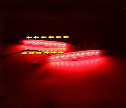 ya 4 8.14 LED rear bumper fog light/brake light/turn signal for Hyundai for Elantra 2021-2023