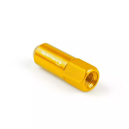 ya 10 9.16 baidi 20Pcs M12X1.5 60MM Extended Tuner Racing Wheel Lug Nuts Forged Gold Aluminum