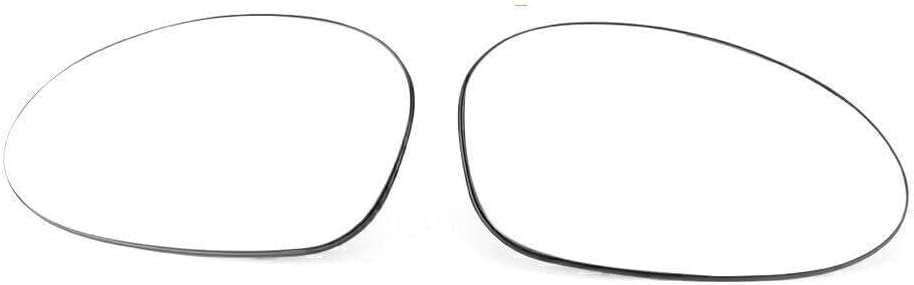 ya 2 8.15 Mirror Glass Heated Fit for BMW 1-Series E81 E87 E82 Coupe E88 Cabrio 18cm x 10.1cm