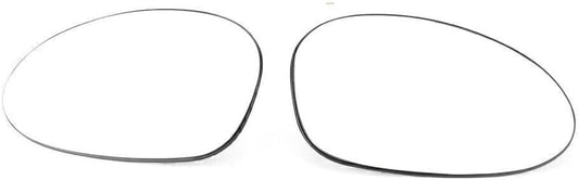 ya 2 8.15 Mirror Glass Heated Fit for BMW 1-Series E81 E87 E82 Coupe E88 Cabrio 18cm x 10.1cm
