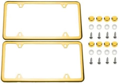 ya 9 10.24 Car License Plate Frame Cover Cap Boot Trunk Black Carbon for Jim West New