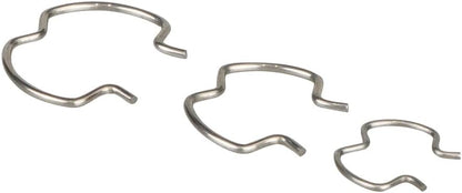 ya 10 9.16 baidi 18-Pack Quick Connector Clamp Transmission Oil Cooler Cable Clamp 6-3/8 Inch 1/2 Inch 5/8 Inch -