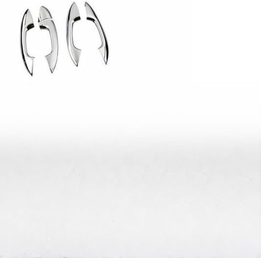 ya 2 8.15 Suitable for Mercedes-Benz C-Class W205 ABS Silver External Door Handle Cover Decoration 15-21