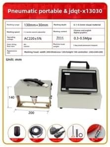 ya 28 10.13 baidi Pneumatic Electric Portable Marking Machine Marking Machine Steel Die Flange-2
