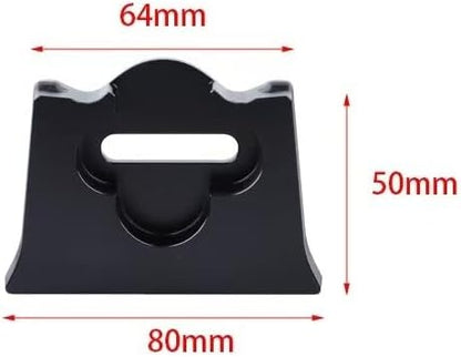 ya 5 8.10 Black Aluminum Alloy Rear Tailgate Stopper Limiter for Jeep for Wrangler JK 07-17