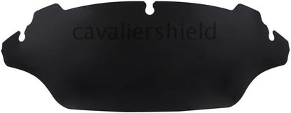 ya 23 10.7 baidi 7 Black/Smoke/Clear Wave Windshield Windscreen for Harley Touring FLHX 2014-up