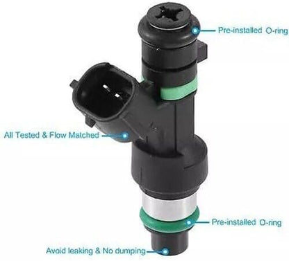 ya 4 8.24 baidi 16600-JK00A / FBY7030 6pcs Fuel Injector Replacement Parts for Infiniti G25 2011-2012