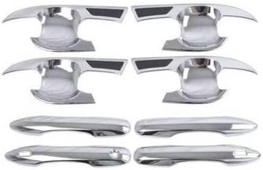 ya 5 8.10 8X Chrome Outside Door Bowl Handle Cover Trim for Toyota for Corolla Cross 2022-2024