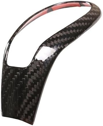 ya 4 8.14 for Volvo XC60 S60 V60 V40 S80 13-19 Real Carbon Fiber Gear Shift Knob Cover