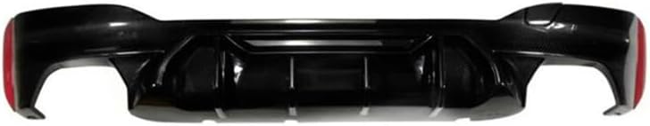 ya 2 8.15 M5 style gloss black rear diffuser for 17-23 for BMW G30 5 series with M sport bumper