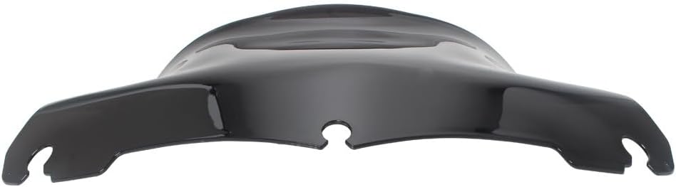 ya 23 10.7 baidi 9 Wave Windshield Windscreen Black for Harley Touring FLHTK FLHX FLHT 2014-2024a