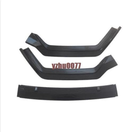 ya 2 8.15 Carbon fiber Front Bumper Spoiler Chin Lip For 2018 for Infiniti Q50 sport Mode 3PC