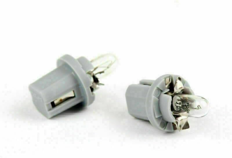 ya 3 8.24 baidi 10pcs for Bulbs 13598 T5 24V 1.2W BAX8.5d/2 Grey Signal Light Lamps F15