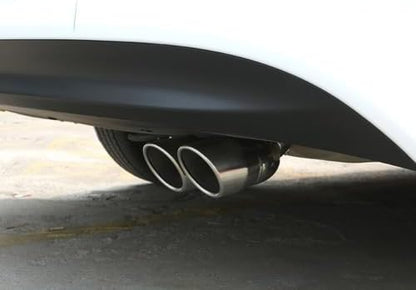ya 6 8.14 Fits 2017-2018 for Hyundai for Elantra Stainless Steel Rear Exhaust Muffler Tip Pipe 