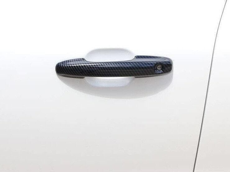 ya 5 8.10 for Ford Escape 20-2022 4PCS Carbon Fiber Exterior Side Door Handle Cover Trim