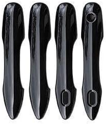 ya 5 8.10 4X Piano Black Exterior Side Door Handle Cover Trim for Toyota for Corolla 2020-2024