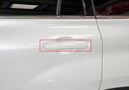 ya 5 8.10 Cover Trim Chrome Side for Smart Hole Door Handle 4PCS for Toyota Highlander 2020-24